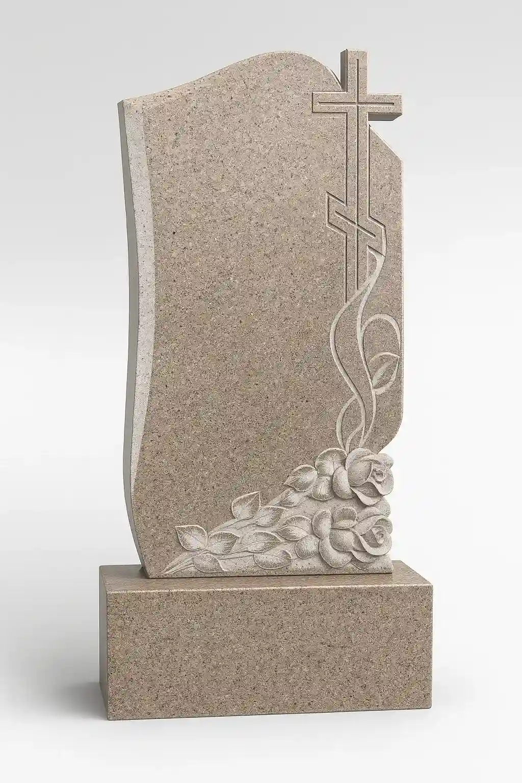 pravoslavnyj-pamyatnik-reznoj-s-rozoj-i-krestom